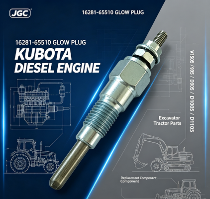 16281-65510 Khẩu đèn cho động cơ diesel Kubota V1505 D905 D1005 D1105 Phụ tùng thay thế máy kéo đào