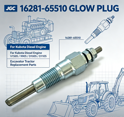 16281-65510 Khẩu đèn cho động cơ diesel Kubota V1505 D905 D1005 D1105 Phụ tùng thay thế máy kéo đào