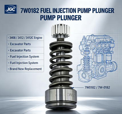 7W-0182  Bơm Phun Nhiên Liệu Mới Cho Máy Đào Phù Hợp Với Động Cơ Máy Đào 3408 3412 3412C