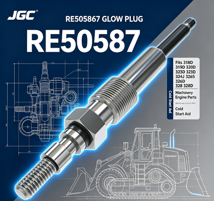 318D 319D 320D 323D 324J 325 326D 328 328D  Bugi Sấy RE505867 Phù hợp . Phụ tùng động cơ máy móc