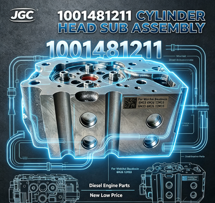 1001481211 Đầu xi lanh giá rẻ mới Bộ phận lắp ráp Đầu xi lanh cho Weichai Baudouin 6M33 6M26 12M33 Động cơ diesel