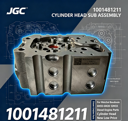 1001481211 Đầu xi lanh giá rẻ mới Bộ phận lắp ráp Đầu xi lanh cho Weichai Baudouin 6M33 6M26 12M33 Động cơ diesel