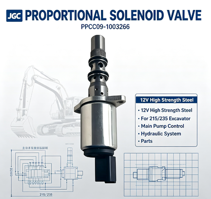 PPCP09-1003266 Van điện cực cao 12V thép tỷ lệ cho máy bơm chính 215/235
