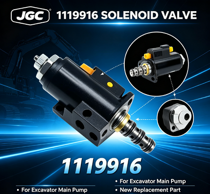 1119916 Van điện từ cho bơm chính máy xúc - Phụ tùng thay thế mới