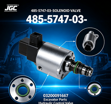 485-5747-03- 03200091667 SOLENOID VALVE Các bộ phận máy đào chất lượng tốt