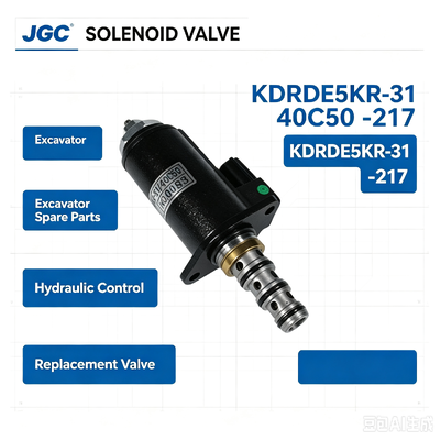 KDRDE5KR-31 40C50 -217 SOLENOID VALVE thích hợp cho các bộ phận phụ tùng máy đào