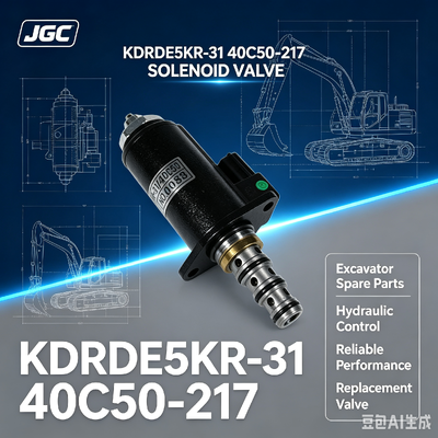 KDRDE5KR-31 40C50 -217 SOLENOID VALVE thích hợp cho các bộ phận phụ tùng máy đào