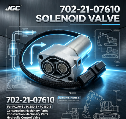 702-21-07610  phụ tùng máy công trình Van điện từ cho máy xúc PC270-8 PC350-8 PC450-8
