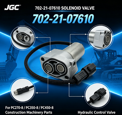 702-21-07610  phụ tùng máy công trình Van điện từ cho máy xúc PC270-8 PC350-8 PC450-8