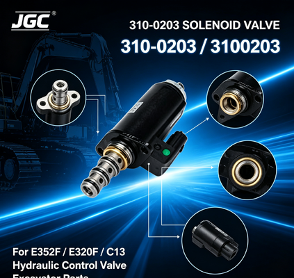 310-0203 3100203 VAN ĐIỆN TỪ MÁY XÚC cho E352F E320F C13 VAN ĐIỆN TỪ THỦY LỰC