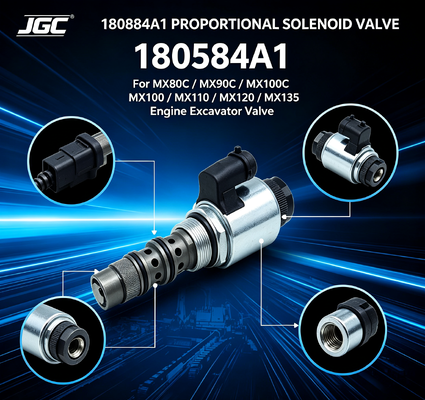180584A1 Van điện tử tỷ lệ cho MX80C MX90C MX100C MX100 MX110 MX120 MX135 Phân bộ van máy đào động cơ