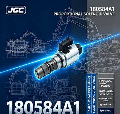 180584A1 Van điện tử tỷ lệ cho MX80C MX90C MX100C MX100 MX110 MX120 MX135 Phân bộ van máy đào động cơ
