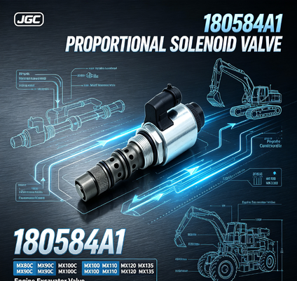 180584A1 Van điện tử tỷ lệ cho MX80C MX90C MX100C MX100 MX110 MX120 MX135 Phân bộ van máy đào động cơ