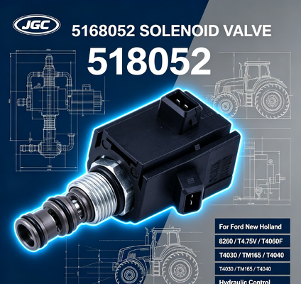 5168052 Van điều khiển điện cho máy xúc, phụ tùng cho Ford New Holland 8260 T4.75V T4060F T4030 TM165 T4040