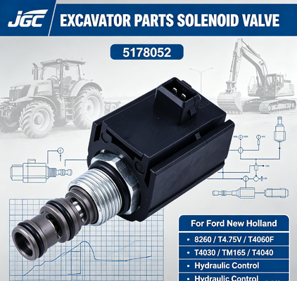 5168052 Van điều khiển điện cho máy xúc, phụ tùng cho Ford New Holland 8260 T4.75V T4060F T4030 TM165 T4040
