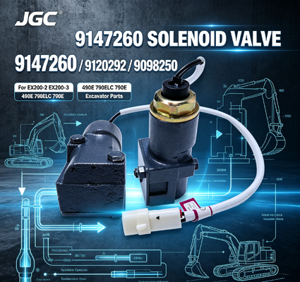 9147260 9120292 9098250 Van điện tử tốc độ cao cho máy đào EX200-2 EX200-3 490E 790ELC 790E