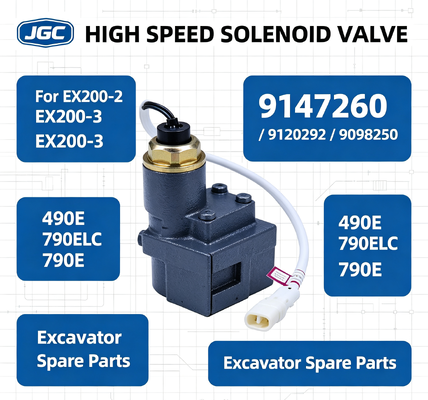 9147260 9120292 9098250 Van điện tử tốc độ cao cho máy đào EX200-2 EX200-3 490E 790ELC 790E
