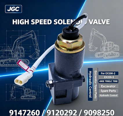9147260 9120292 9098250 Van điện tử tốc độ cao cho máy đào EX200-2 EX200-3 490E 790ELC 790E