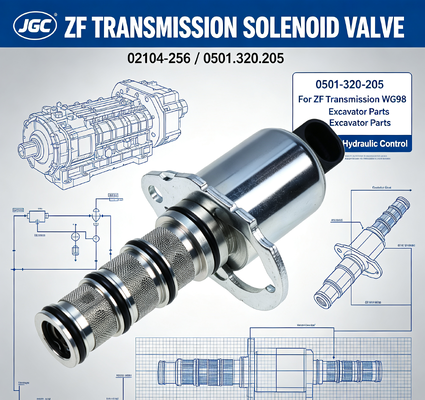 02104-256 0501-320-205 Các bộ phận máy đào van điện tử cho Zf truyền Wg98