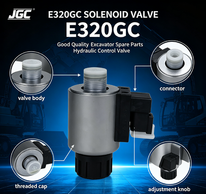 Phụ tùng máy xúc E320GC Van điện từ chất lượng tốt