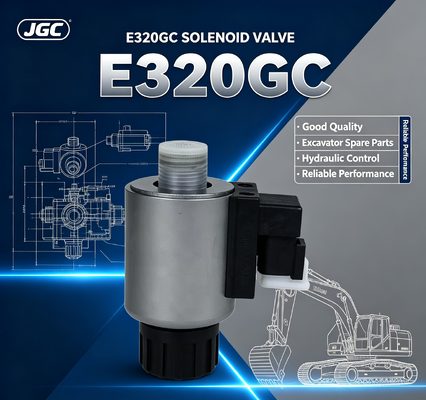 Phụ tùng máy xúc E320GC Van điện từ chất lượng tốt