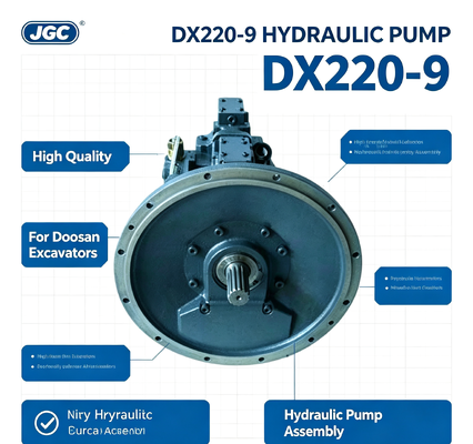DX220-9 Chất lượng cao Bơm thủy lực kiểu cũ lắp ráp cho phụ tùng máy xúc Doosan