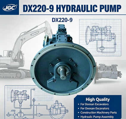 DX220-9 Chất lượng cao Bơm thủy lực kiểu cũ lắp ráp cho phụ tùng máy xúc Doosan