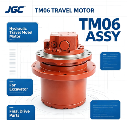 TM06 Chiếc máy xây dựng Chiếc máy di chuyển thủy lực Máy đẩy cuối cùng cho máy đào