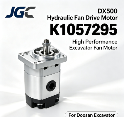 K1057295 DX500 Động cơ dẫn động quạt thủy lực, Quạt máy đào hiệu suất cao Động cơ thủy lực cho máy đào Doosan